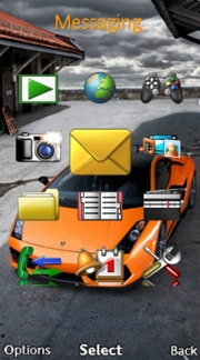 Lamborhini theme for Sony Ericsson Aino