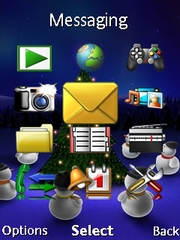 Christmas Tree theme for Sony Ericsson W995