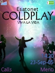 Viva la Vida K800 / K800i theme