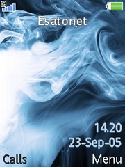 Smoke W830 theme