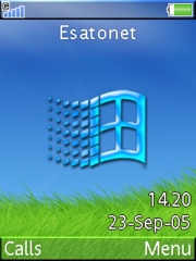 Windows bliss W580 theme