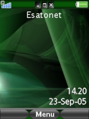 Vista Green Theme W595  theme