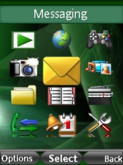 Vista Green Theme W595  theme