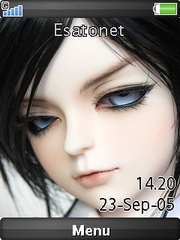 Cute Doll theme for Sony Ericsson W995