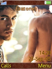 Enrique theme for Sony Ericsson K800