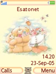 Forever friends K810 theme