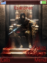 Prince Of Persia W830 theme