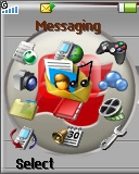 Red_vista K310 / K310i theme