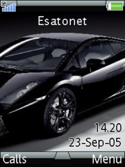 Lambo gallardo K800 / K800i theme