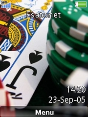 Poker theme for Sony Ericsson W902
