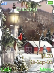 Christmas K810 theme