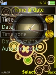 Retro clock 