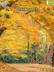Autumn W830 theme