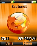 Orange Firefox W200 / W200i theme