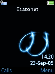 Blue word K800 / K800i theme