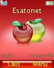 Apple K610  theme