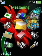 Flower K770  theme