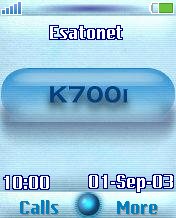 Aqua k700 theme