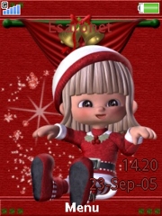 Christmas theme for Sony Ericsson C510