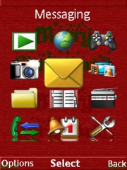 Christmas theme for Sony Ericsson C510