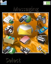 Burning W K530  theme