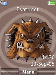 Dog theme for Sony Ericsson W705