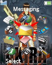 Akira K550  theme
