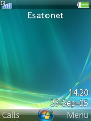 Windows Seven theme for Sony Ericsson K800