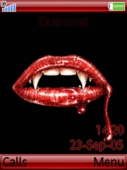 Vampire Kiss K800 / K800i theme