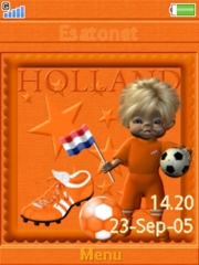 Holland 2010 theme for Sony Ericsson C510
