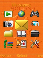 Holland 2010 theme for Sony Ericsson C510