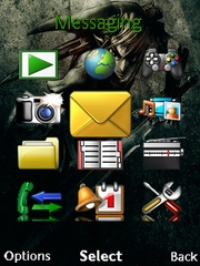 Warrior theme for Sony Ericsson Cedar