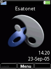 Animated Ying Yang W995  theme