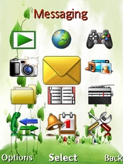 Vine hamlet theme for Sony Ericsson W980