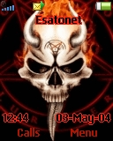 Evil skulls K310 / K310i theme