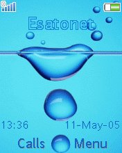 Bubbles K530  theme