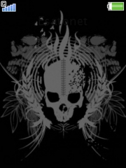 Nightmare K810 theme