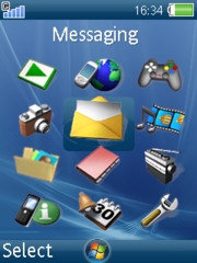 My Vista Plus theme for Sony Ericsson K800
