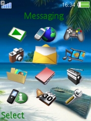 Beach K770  theme