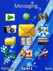 Christmas theme for Sony Ericsson Yari