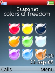 FreeBSD One W580 theme