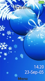 Christmas theme for Sony Ericsson Aino