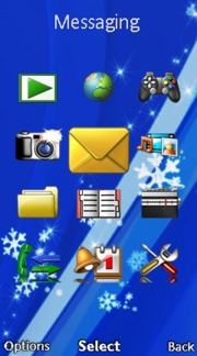 Christmas theme for Sony Ericsson Aino
