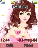 Lovely and cute K320 / K320i theme