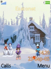 Christmas K800 / K800i theme