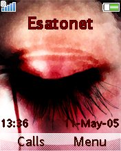 Red Eye K530  theme