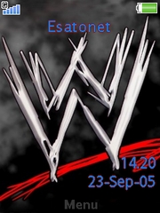WWE theme for Sony Ericsson W980