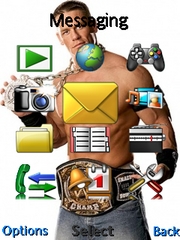 WWE theme for Sony Ericsson W980