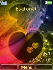 Heart W705  theme