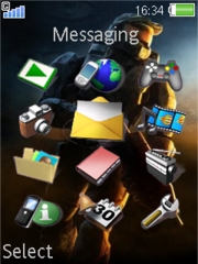 Master Chief K770  theme